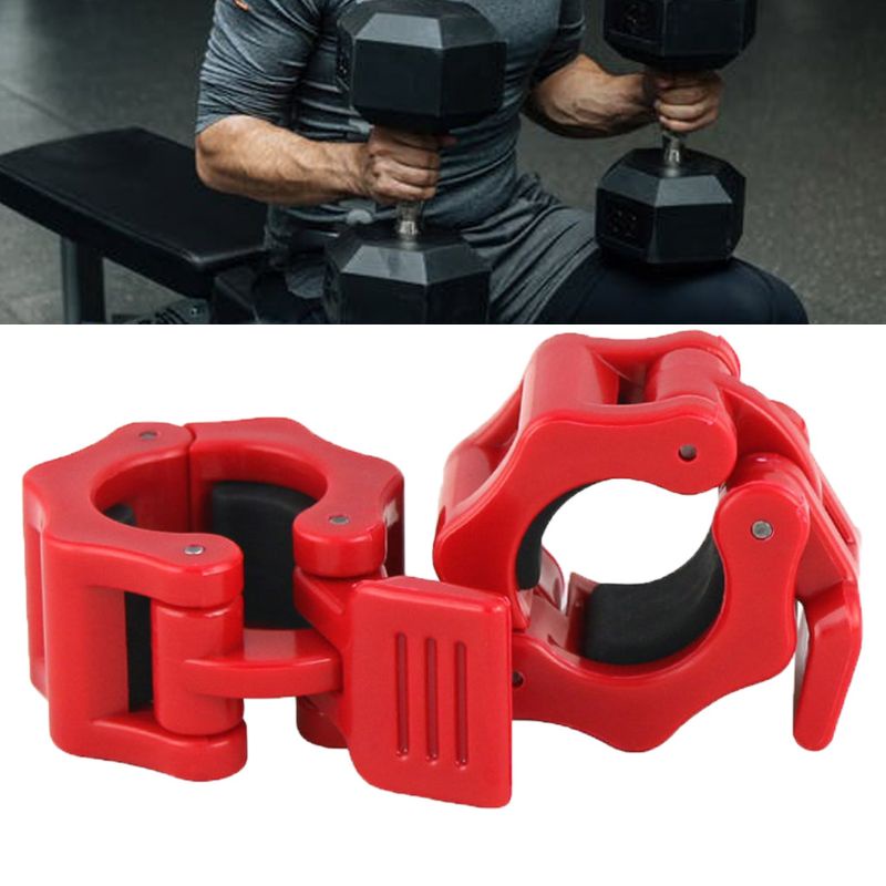 Sun Protable Barbel Penjepit Kerah Pengunci Spin Fitness Quick Release Sepasang Dumbbell Locking Bagus Untuk Pro Training Fit