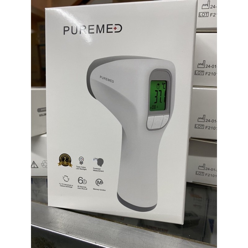 Termometer Non Contact Puremed/Termometer Infrared Non Kontak Puremed