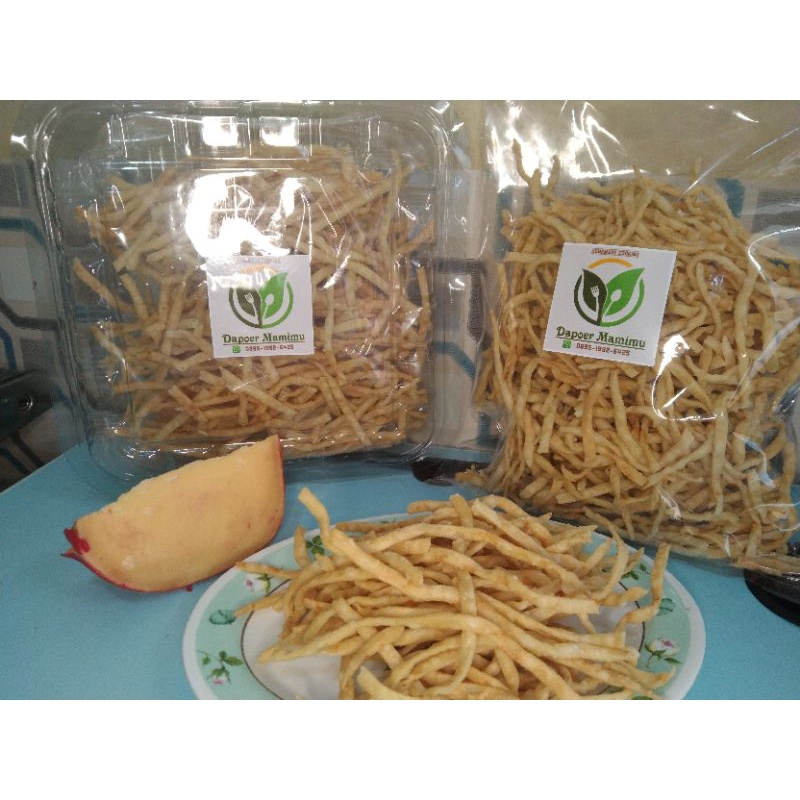 

Dapoer mamimu kripik cheese stick keju edam 500gram