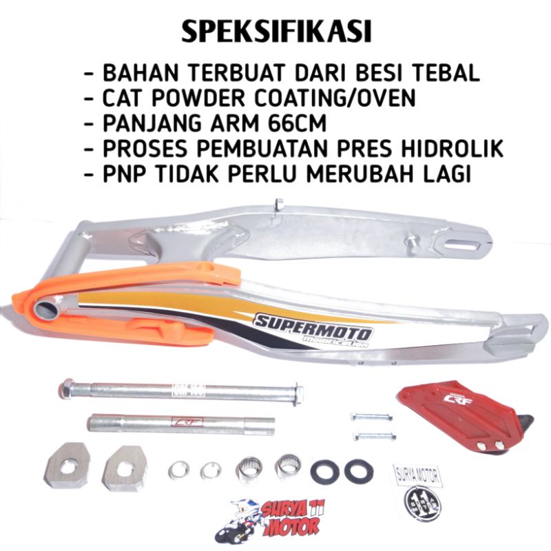 Jual Swing Arm Crf Model Ktm Komplit Panjang Cm Shopee Indonesia