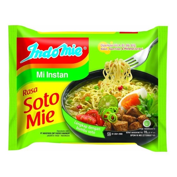 

INDOMIE SOTO MIE 70GR