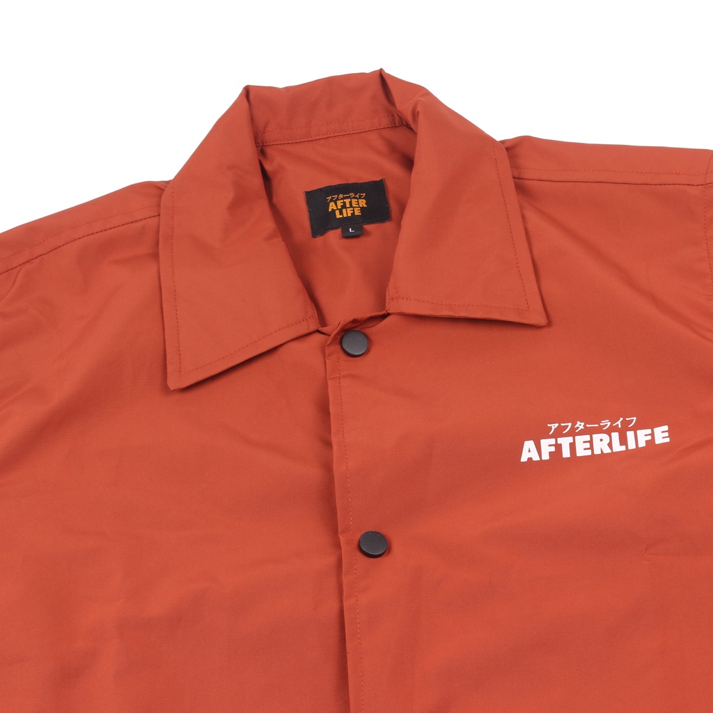 AFTERLIFE - Coach Jacket MonBus Dusty Orange