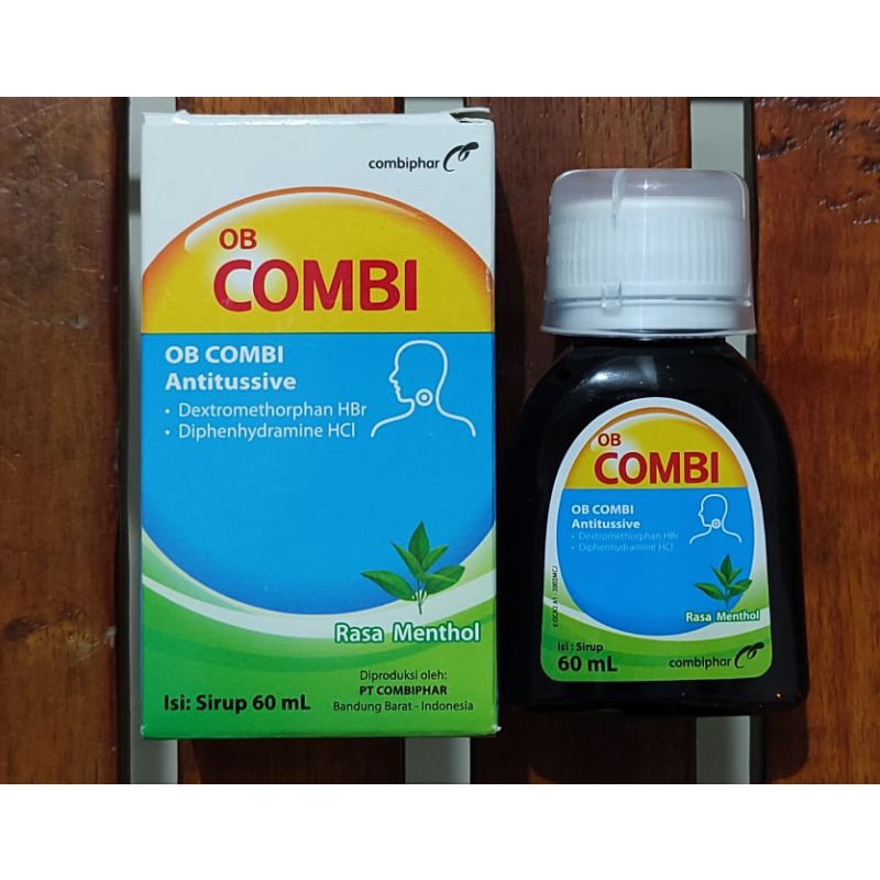 Ob Combi Antitussive 60 ML / Tidak Berdahak / Rasa Menthol / Meredakan Batuk Kering