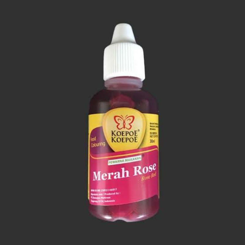 

Pewarna Merah Rose 30ml Koepoe