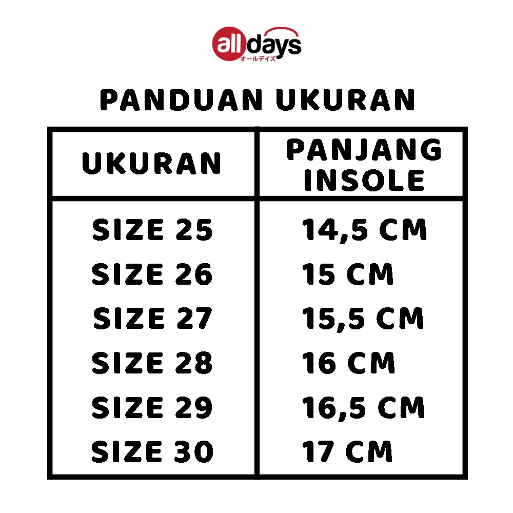 Alldays YT ~ Sandal Selop Anak Perempuan YT-331 Size 25-30