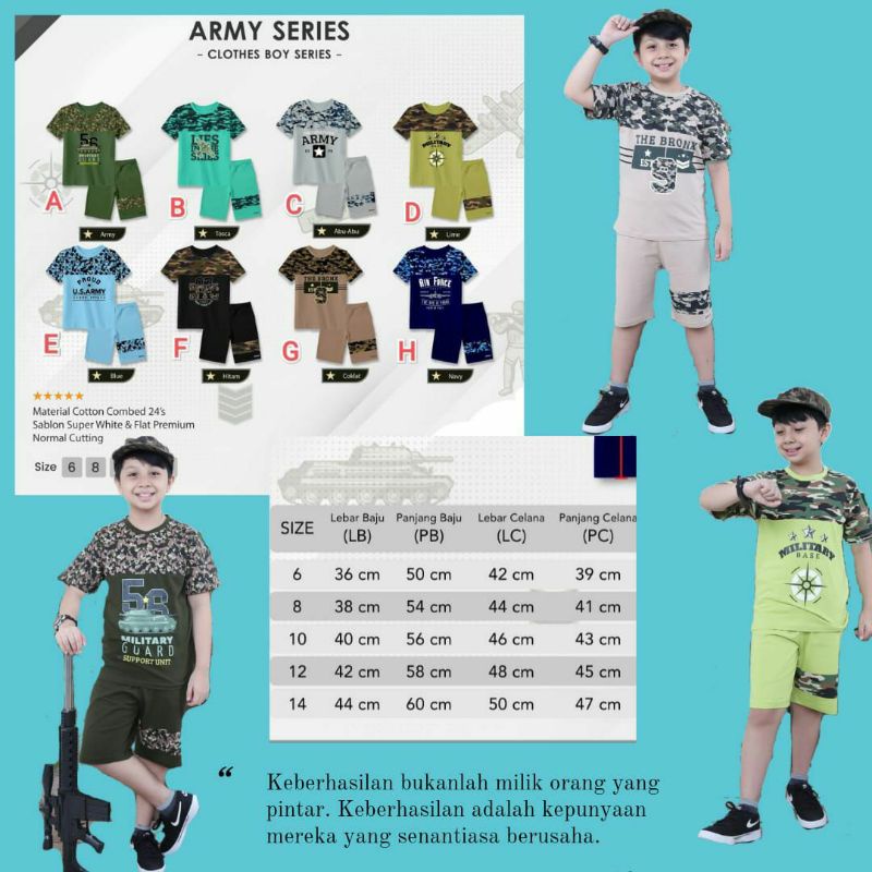 ARMY JUNIOR SERIES by SPAZIO izzi.kids