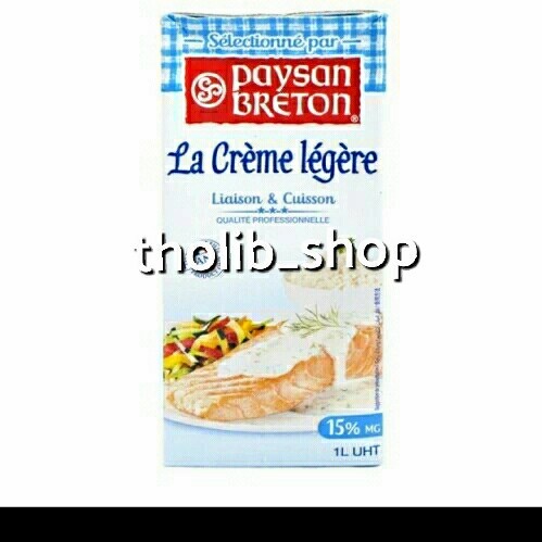 

paysan Breton the light cream thickning & cooking 15% 1 liter