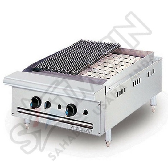 SATMESIN satf crb 2b Kompor Panggagan Tanpa Asap / Char Rock Broiler