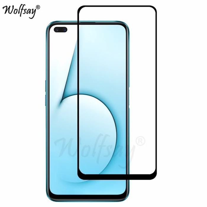 TEMPERED GLASS FULL HD REALME X50- FULL LEM COVER SCREEN GUARD