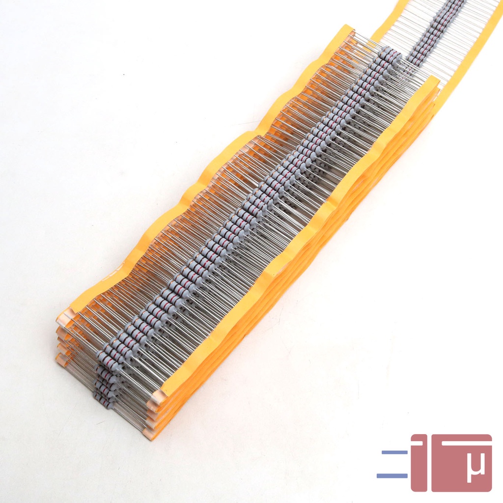 x10 Resistor 120R 120 Ohm 1W Metal Oxide 5% Taiwan Kaki Tembaga