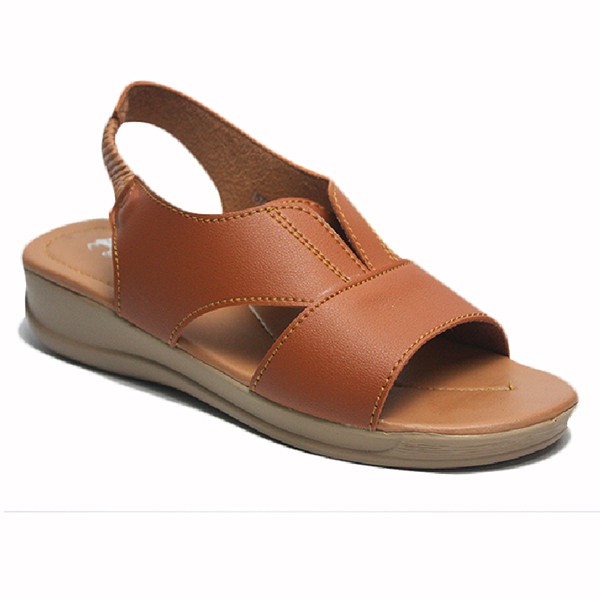 Dr. Kevin Women Flat Sandals Sandal Treples Wanita 571-547 - (3 Warna) Salem, Putih & Tan-1