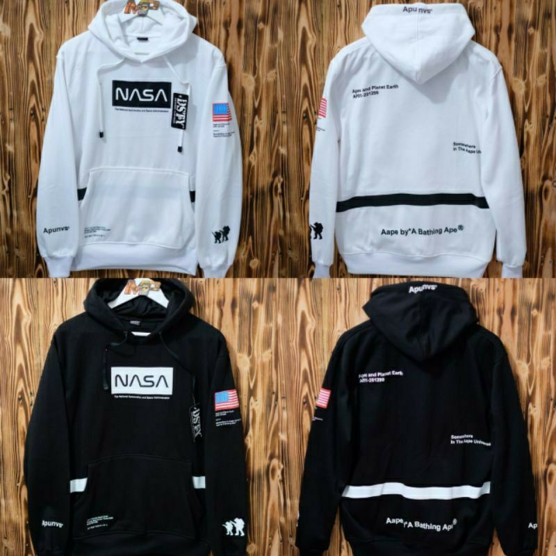 SWEATER HOODIE NASA APPE H&amp;M/ HOODIE NASA APPE H&amp;M/ SWEATER NASA APPE H&amp;M/ PRIA/ WANITA