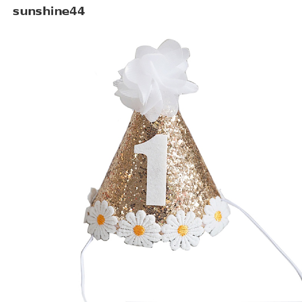 Sunshine Ins Topi Pesta Ulang Tahun Anak 1 / 2 &quot;Tema Bunga Aster