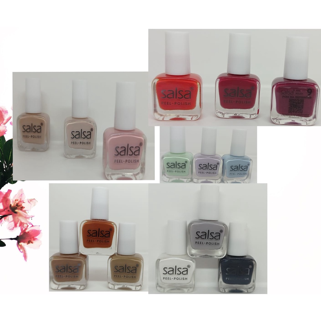 Salsa Kutek Peel Polish (PERBOX isi 3pcs) 10 ML