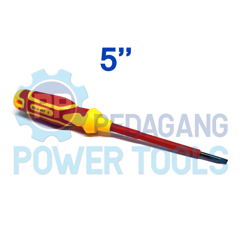 ATS OBENG LISTRIK AC 5 INCH MINUS GAGANG KARET ELECTRIC SCREWDRIVER