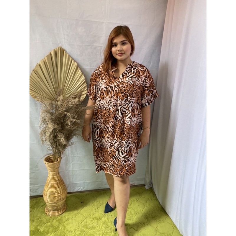 Dres JUMBO Home Dress Jumbo Motif Macan