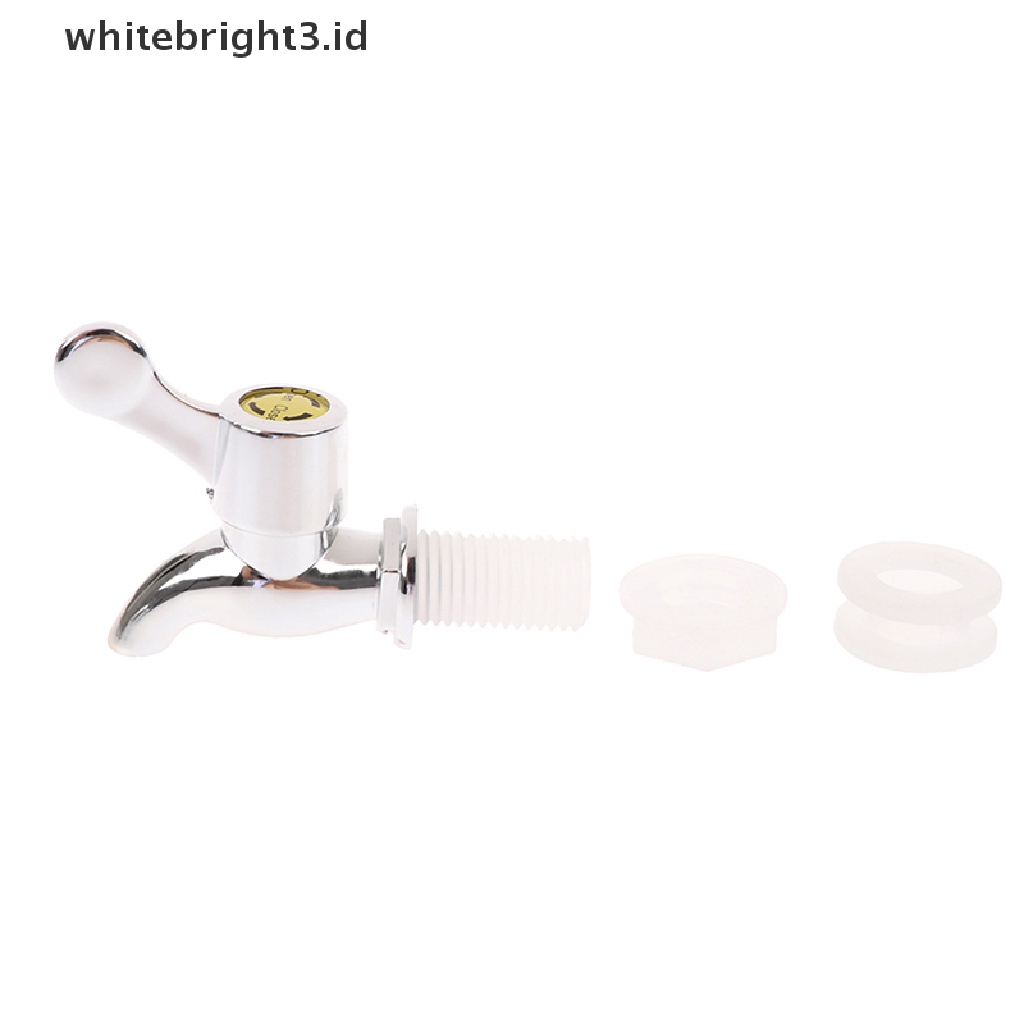 (whitebright3.id) 1pc Keran Air 17mm Warna Silver Untuk Botol Wine