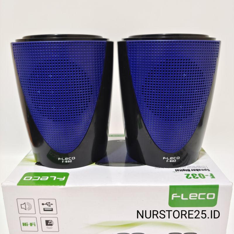 Speaker Aktif Multifungsi FLECO F-032 Speaker Laptop Komputer Dan HP Super Bass/Speaker Laptop/Speak