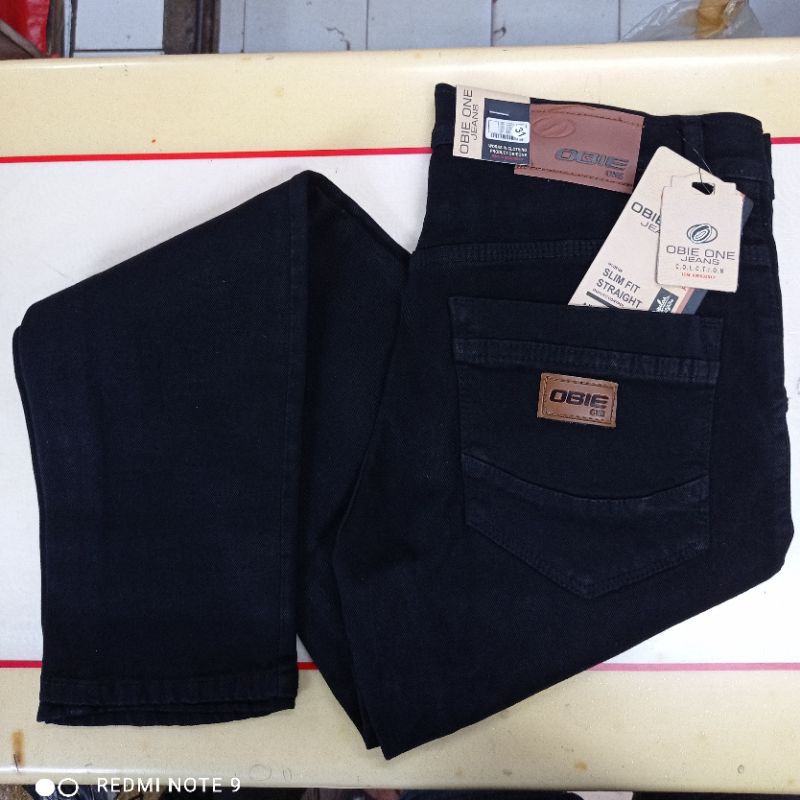 CELANA JEANS HITAM PRIA / CELANA PENSIL HITAM PRIA / CELANA SKINNY PRIA 27 sampai 32