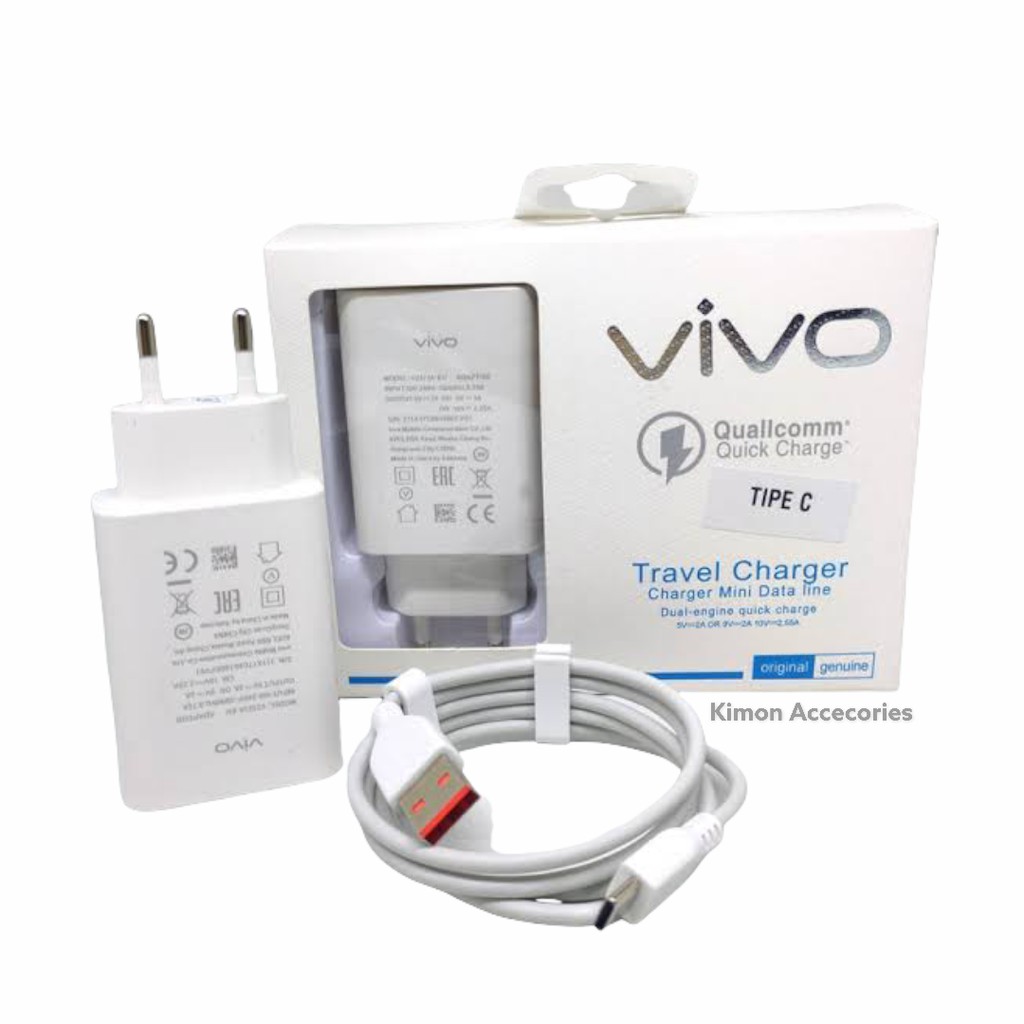 CHARGE VIVO V109 FASTCHARGING CHAS HP CASAN HANDPHONE PANJANG BAGUS