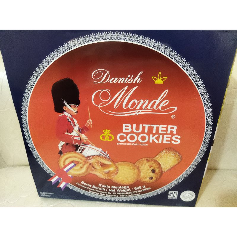 

DANISH MONDE BUTTER COOKIES 908 GRAM / DANISH MONDE BUTTER COOKIES / MONDE BUTTER COOKIES KALENG BESAR / MONDE BUTTER COOKIES / MONDE PIE SELECTION KALENG KOTAK / BISKUIT MONDE / BISKUIT LEBARAN / KUE LEBARAN / MONDE BUTTER COOKIES / MONDE BUTTER COOKIES