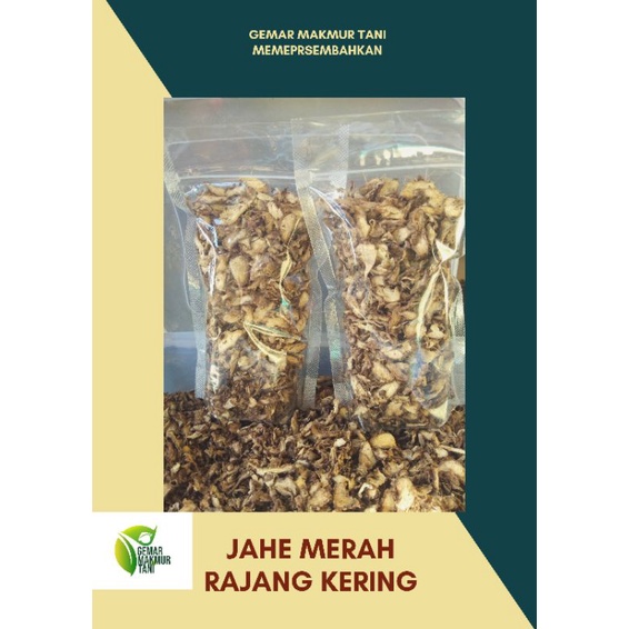 Jahe Merah Iris Kering/Jahe Merah Rajang Kering /Jahe Rajang Kering