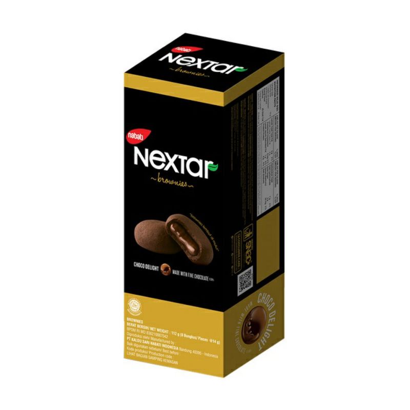 

NEXTAR Kukis Brownies Choco Delight 112g