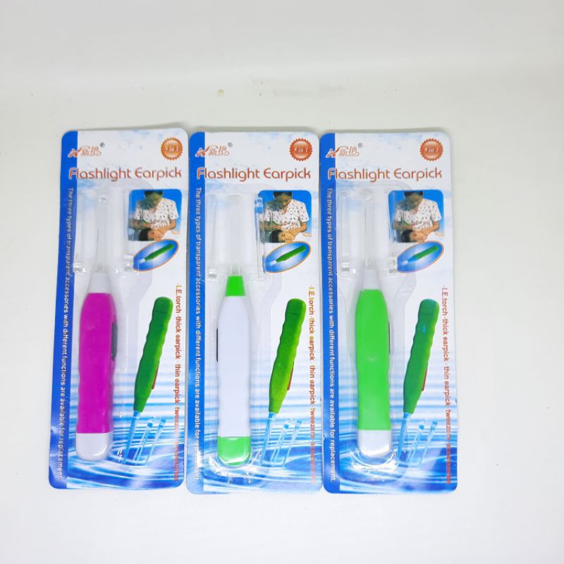 KOREK KUPING LED ISI 6PCS GROSIR