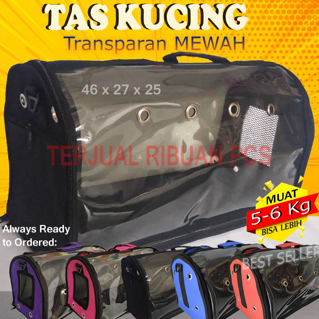 Pet Cargo Tas Kucing Transparan