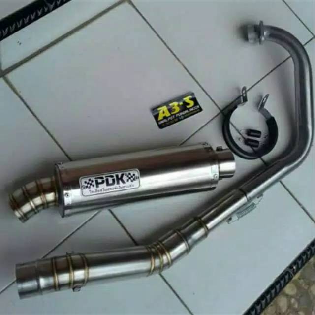 Knalpot racing pdk satria Fu Sonic Tiger Verza Vixion dll