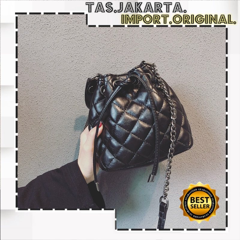 Tas Handbag Import GANNISE BZ189 Style Korea