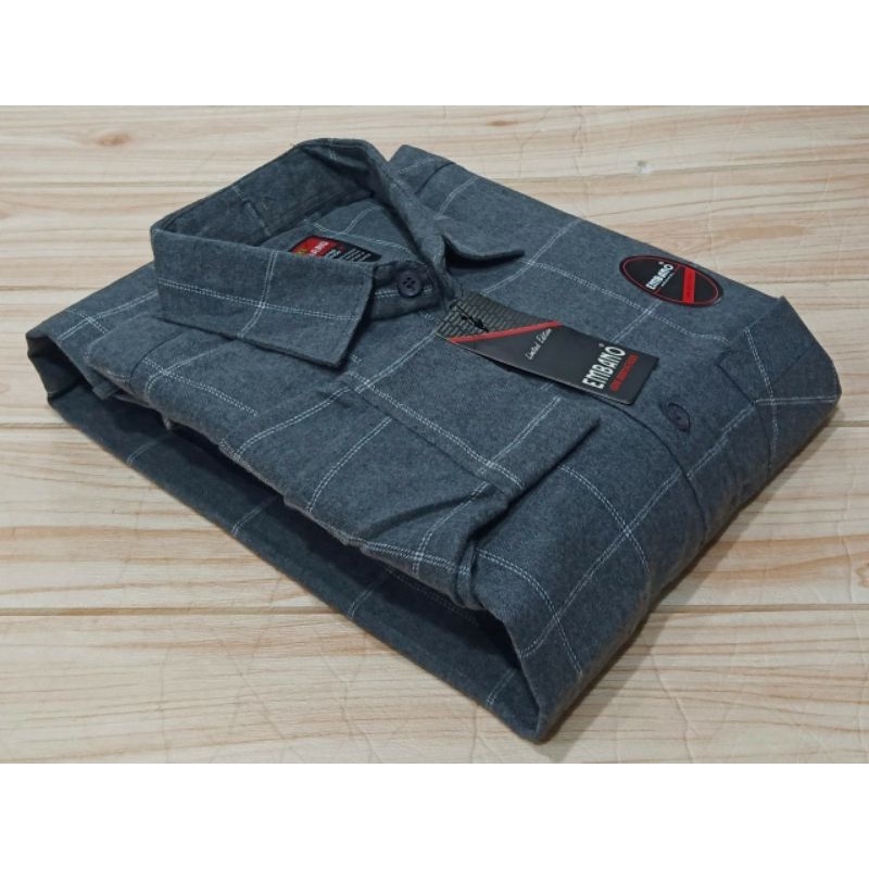 KEMEJA FLANEL PRIA / KEMEJA FLANEL EMBANO ORIGINAL / FLANEL HALUS
