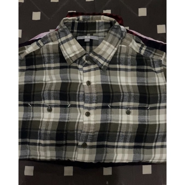 BORONGAN FLANNEL MIX KEMEJA UN1QL0