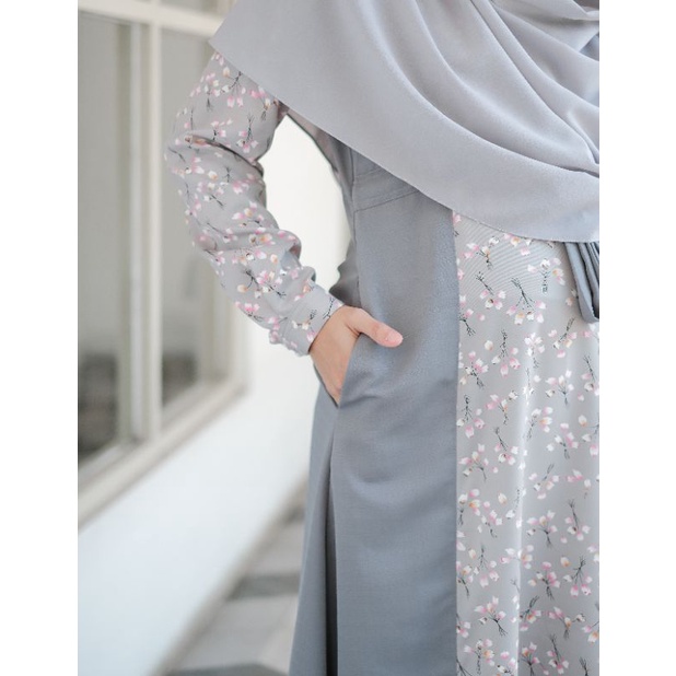 Baju Gamis Zaina Dress Motif