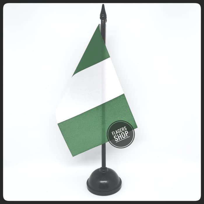 

Bendera Meja Nigeria + Tiang Kayu