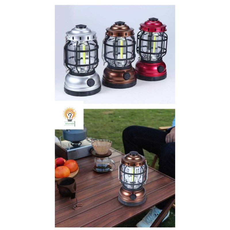 Lampu Tenda Lampu Camping Tent LED Emergency  Lampu Camping Lamp 3 COB