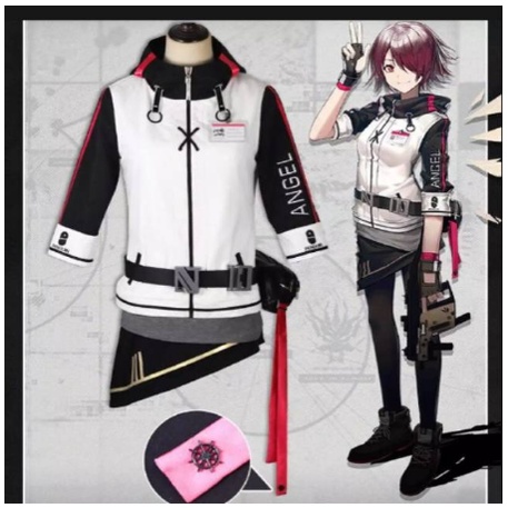 JAKET ARKNIGHTS EXUSIAI COSPLAY