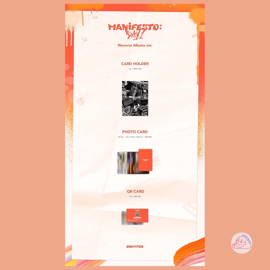 [PO] ENHYPEN MANIFESTO : DAY 1 (Weverse Albums ver)