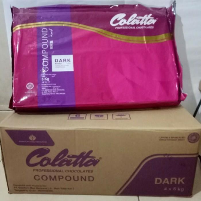 

New Ready Stock !!! Colatta Dark 5Kg X 1 Blok Coklat Batangan Khusus Ojol