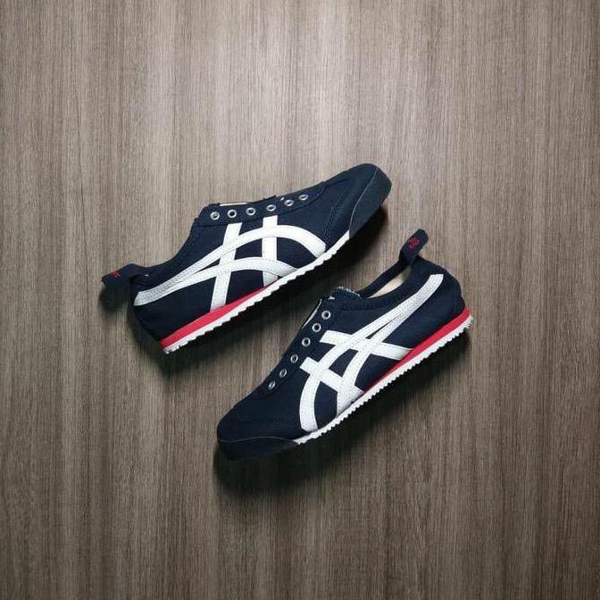 promo asics onitsuka tiger mexico 66 deluxe slip on premium original unisex terbaru