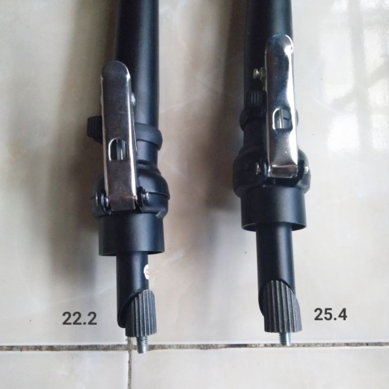 Tiang Stang / Handle Post Sepeda Lipat SeLi 22.2 &amp; 25.4 Exotic