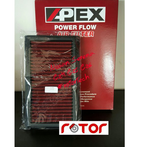 Filter Udara Racing APEX Nissan Serena C24, C25, C26