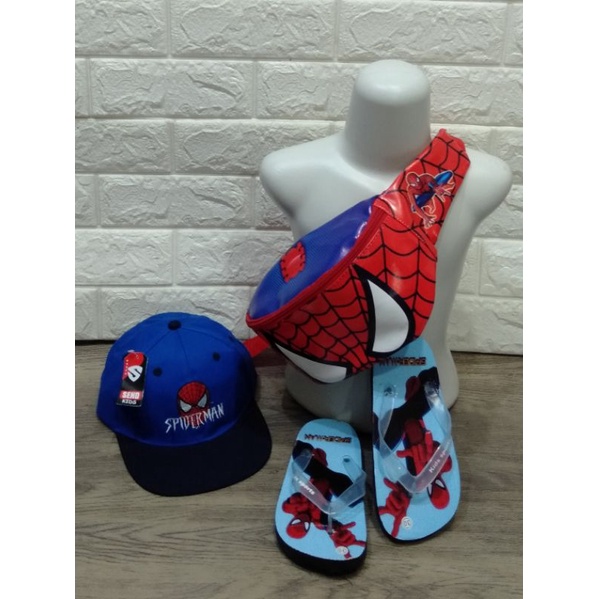 PROMO PAKET HEMAT 3IN1 SPIDERMAN