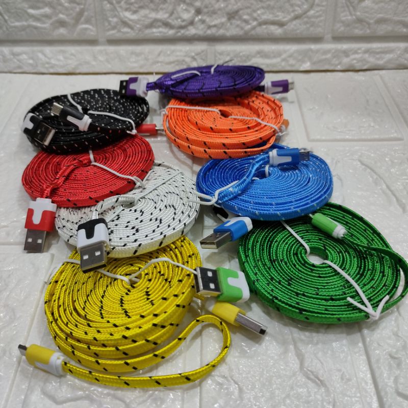 Kabel data/kabel charger/kabel casan usb micro 3meter