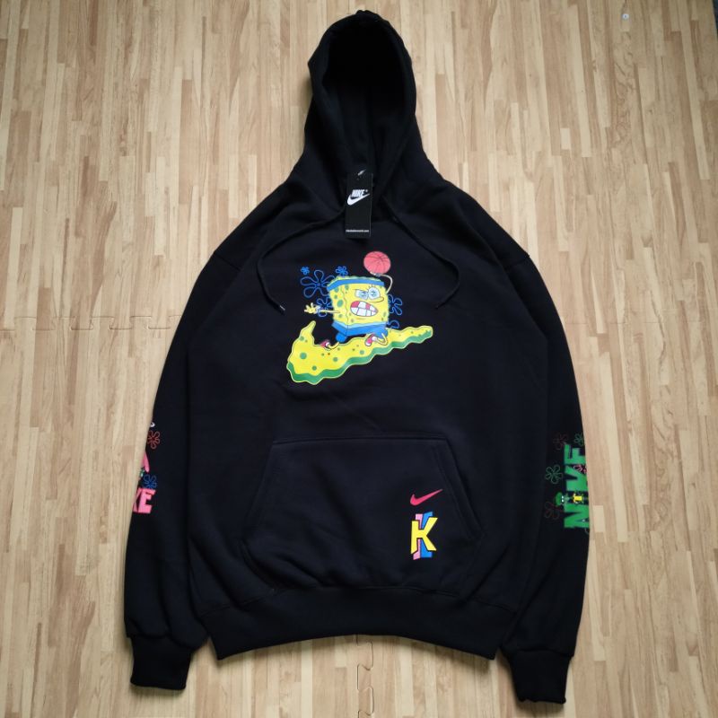 READY!!! SWEATER HOODIE NIKE X SPONGEBOB X ANIME FULL TAG &amp; LEBEL PREMIUM