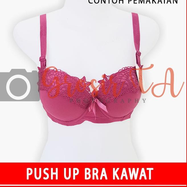 Sudah READY.. GTA Bra Fashion Wanita Guini Simiqi Bra Murah BH Busa Tebal Kawat Push Up Bra Cup Besa