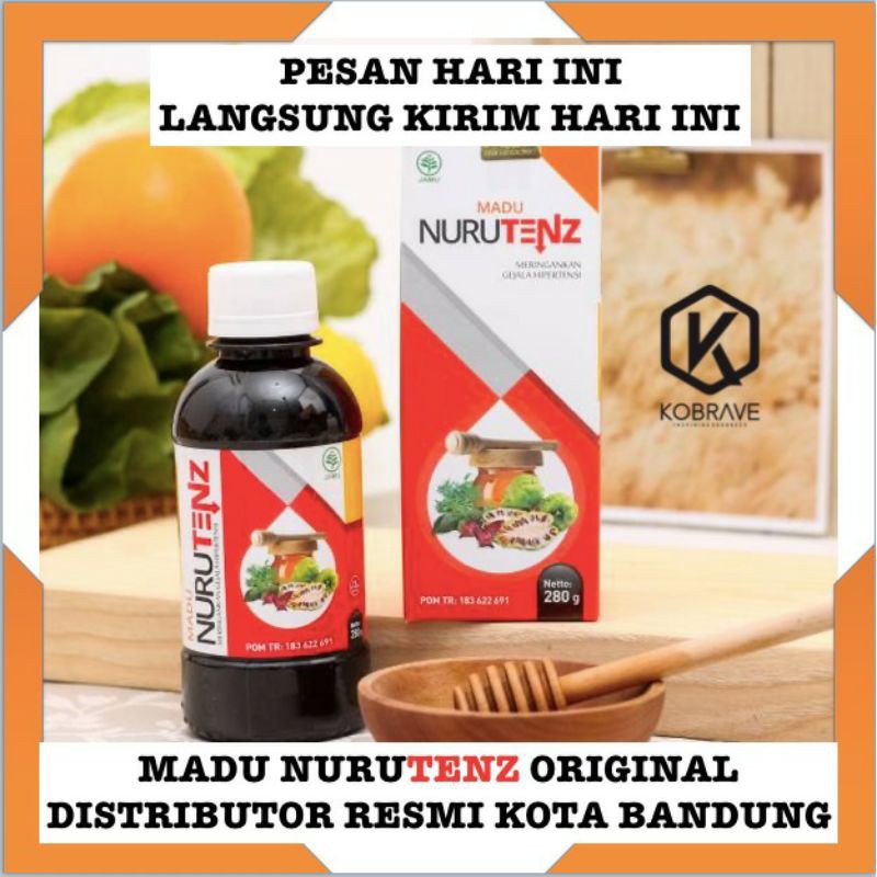 MADU NURUTENZ Obat Herbal Hipertensi Darah Tinggi Terbukti Ampuh | Nurutens