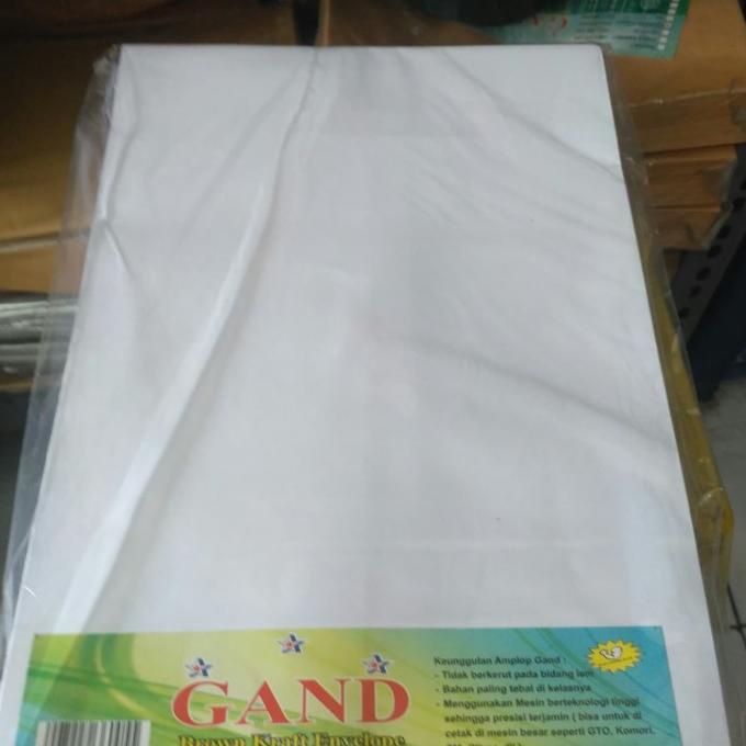 

Amplop Putih Ukuran Folio
