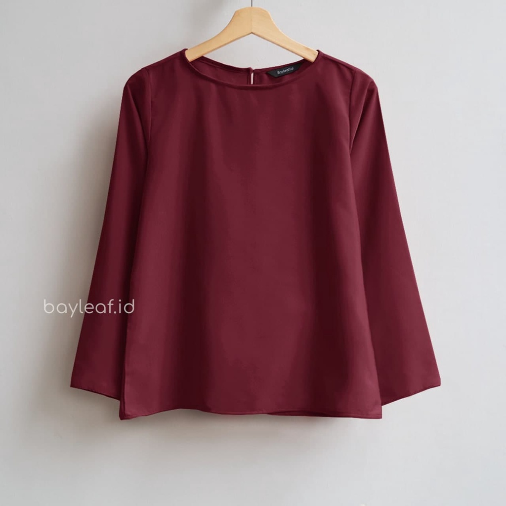 Bayleaf.id Inner Basic Lengan Panjang / Baju Atasan Lengan Panjang / Inner Wanita Lengan Panjang New