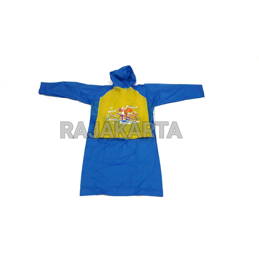 Jas Hujan Coat Happy KIds Merk Tiger Head 68211